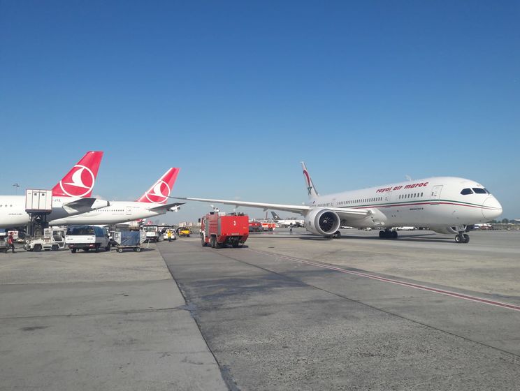 ﻿В аеропорту Стамбула зіткнулися два літаки Boeing