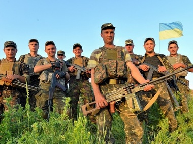 Украинские военные освободили Николаевку под Славянском от террористов