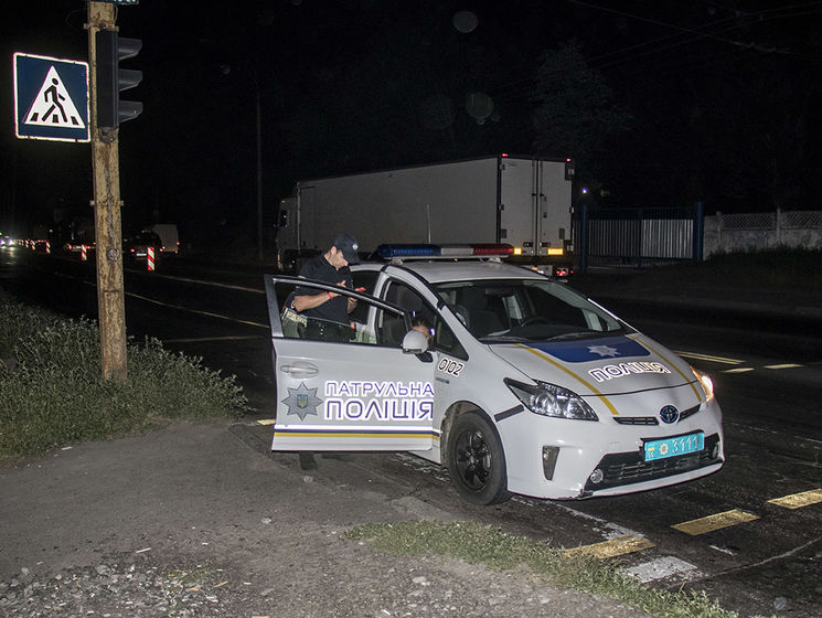 В Киеве совершивший смертельное ДТП водитель потерял номерной знак во время побега с места аварии