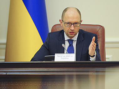 Яценюк: Мы разрабатываем "план Маршалла" для Украины