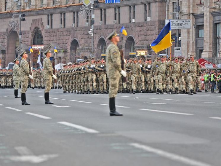 В военном параде ко Дню Независимости Украины примут участие делегации из 18 стран