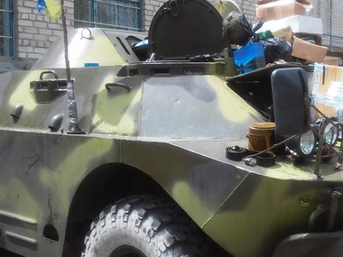 Семенченко: Патриот Украины подарил батальону "Донбасс" БРДМ с условием вернуть после победы