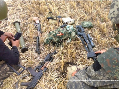 Госпогранслужба: На участке границы в Луганской области обнаружена огневая точка боевиков