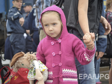 В Киеве зарегистрировалось более 10 тыс. переселенцев с Донбасса и Крыма