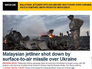 Fox News: Сбитый Boeing &ndash; дело рук либо сепаратистов, либо российских войск