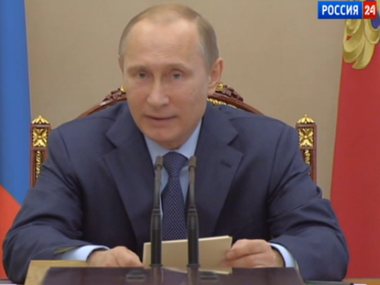 Путин: Мы строго соблюдаем нормы международного права
