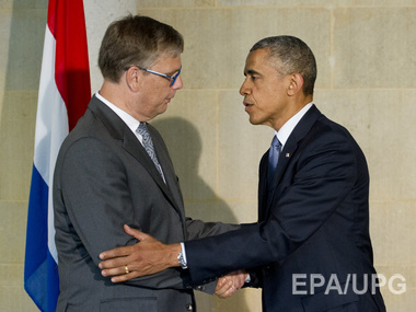 Обама обсудил с премьером Нидерландов ужесточение санкций против РФ