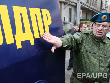 СМИ: Жириновский пообещал террористам "ДНР" поддержку на "самом высоком уровне"