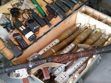 В освобожденном Лисичанске нашли склад российского оружия