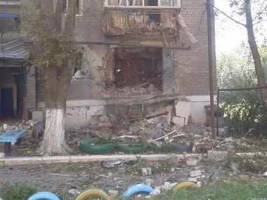 СМИ: В Горловке авиация разбомбила штаб боевиков, а "Град" обстрелял центр города