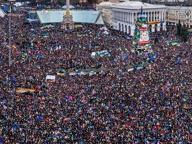 Евромайдану в Киеве исполняется месяц