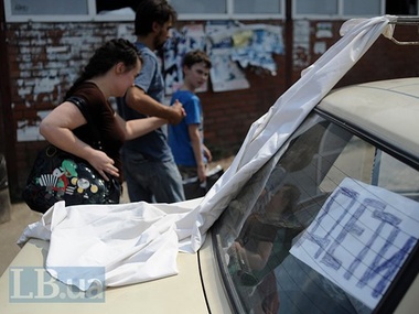 В Луганской области открыт гуманитарный коридор. Фоторепортаж
