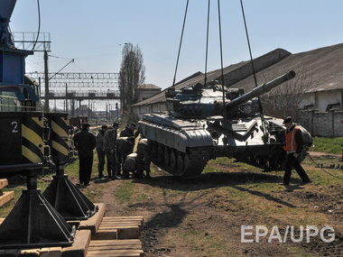 СНБО: Россия накапливает военную технику в оккупированном Крыму