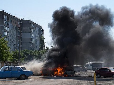 В Луганске начались проблемы с вывозом мусора