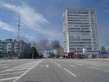 В Луганске уничтожен блокпост террористов