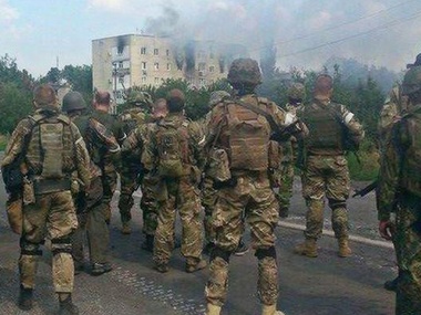 При штурме Донецка один боец батальона "Азов" погиб, 13 ранены