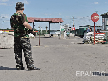 В Луганской области начали восстанавливать разрушенный террористами пограничный пункт "Меловое"