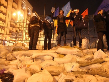 Милиция заявила, что получила десятки жалоб на участников Евромайдана