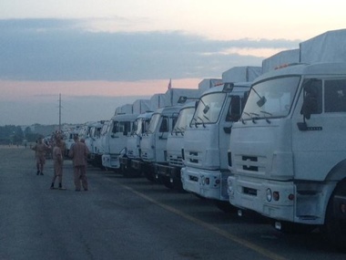 Красный Крест не знает, где находится и куда едет российский гуманитарный конвой