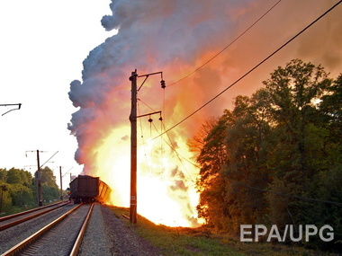 "Укрзалiзниця": 187 объектов Донецкой железной дороги все еще разрушены