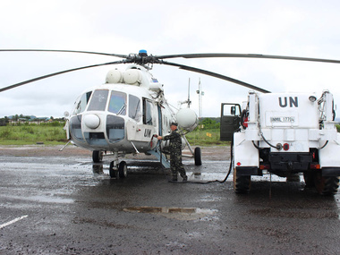 В Либерии прошла ротация украинских миротворцев