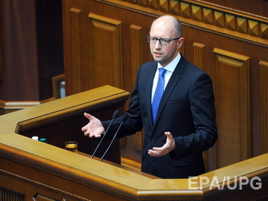 Яценюк: Кабмин должен до конца месяца подготовить план имплементации соглашения с ЕС