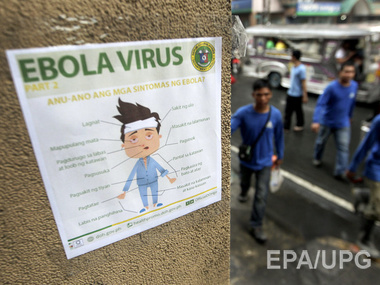 Украина усилила меры безопасности из-за вируса Эбола