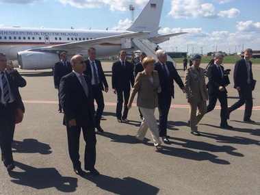 Меркель прибыла в Киев