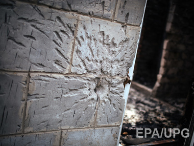 В Донецкой области снаряд уничтожил храм