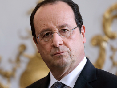 Президент Франции Олланд поздравил украинцев с Днем Независимости