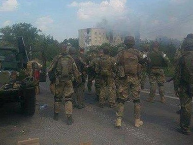 Батальон "Шахтерск" отбил атаку террористов на Оленовку 