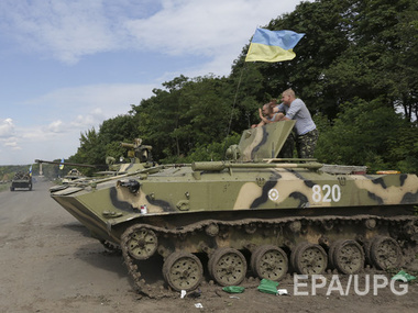 Нацгвардия: Под Новоазовском силовики подбили два танка боевиков
