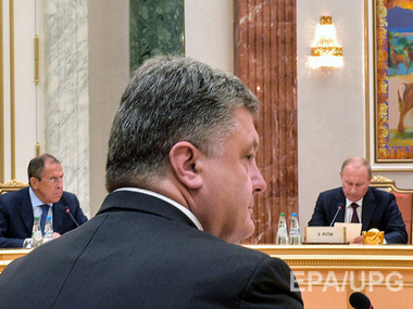 Переговоры президентов Украины и России в Минске завершились