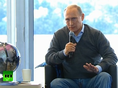 Путин: Вопрос признания Крыма частью России будет решаться долго и нудно