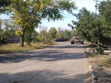 СНБО: Террористы в Новоазовске прячут военную технику от ОБСЕ