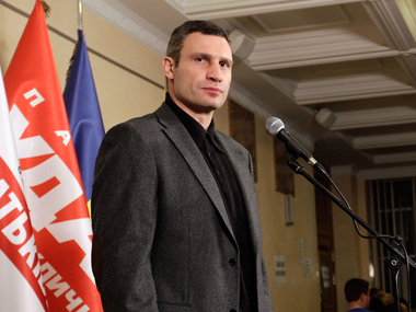 Кличко заявил, что подает в суд на начальника главного следственного управления МВД