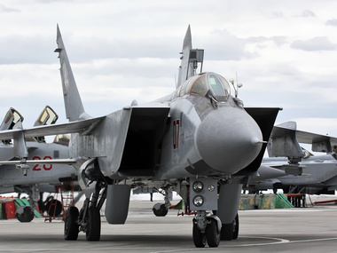 В Краснодарском крае разбился российский военный самолет МиГ-31