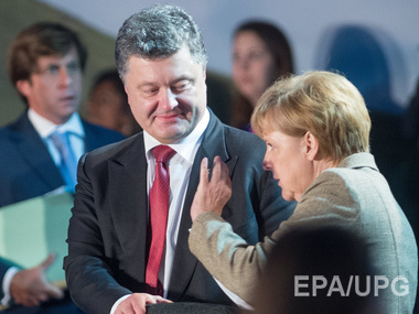 Порошенко и Меркель обсудили перемирие в Донбассе