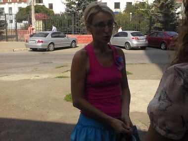 Крымскую активистку Богуцкую выпустили после многочасового допроса