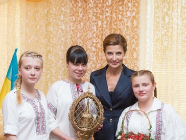 Марина Порошенко проведала детей в Харьковском реабилитационном центре. Фоторепортаж