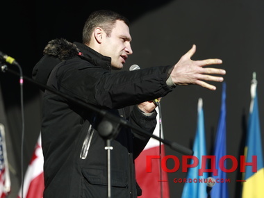 Кличко: После праздников Майдан объявит всеукраинскую забастовку