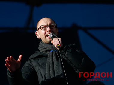 Яценюк: В 2014 году оппозиция сформирует единую команду для участия в выборах