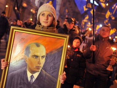 В первый день года "Свобода" проведет в Киеве марш в честь Бандеры