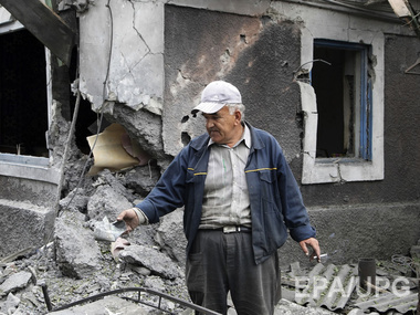 Горсовет: В результате военных действий в районе Донецкого аэропорта осколком снаряда поврежден газопровод