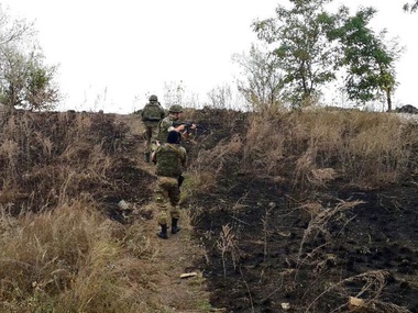 Спецбатальон "Киев-1" обнаружил тайник с оружием и боеприпасами в Славянске