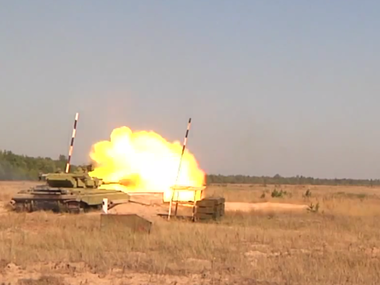 Новые танковые подразделения Нацгвардии готовы к боевым действиям. Видео