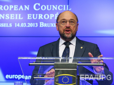 Президент Европарламента Шульц: Война развязалась в Европе – события в Украине влияют на всех нас