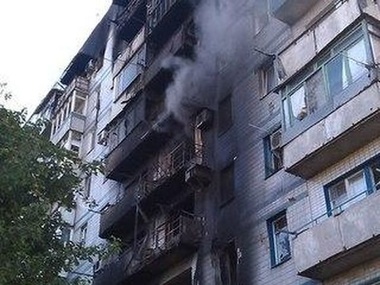 СМИ: В Донецке из-за боев у аэропорта горят близлежащие дома