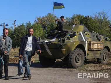 Пресс-центр АТО: Украинские войска удерживают занятые рубежи