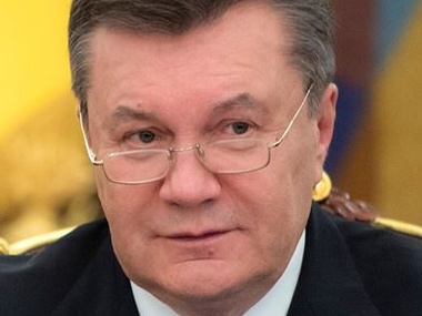 Янукович записал поздравление для украинцев в Киево-Печерской Лавре